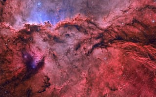 Картинка NGC 6188, газ, эмиссионная туманность, звезды