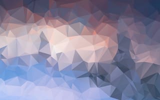 Картинка линии, синий, дым, полигон, бумага, изгибы, текстура, геометрия