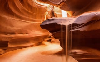 Картинка природа, скалы, Аризона, сша, песок, каньон