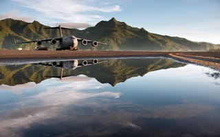 Картинка C-17 Globemaster, авиация, самолёт