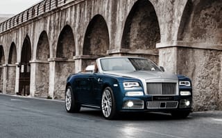 Обои Rolls-Royce, роллс-ройс, кабриолет, даун, Dawn, Mansory