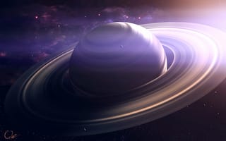 Картинка Сатурн, планета, QAuZ, saturn, космос