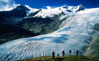 Картинка снег, холод, красиво, альпы