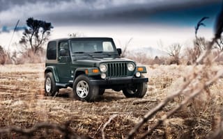 Картинка Jeep Wrangler Sahara, машина