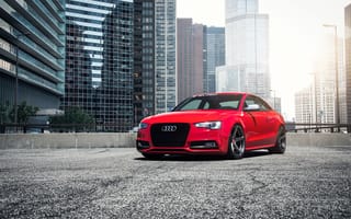 Картинка red, Audi B8.5, car
