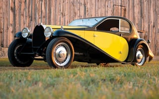 Картинка машина, Bugatti, ретро, 1930, Type46, Superprofile, Coupe