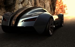Картинка Bugatti, supercar, Aerolithe, Concept