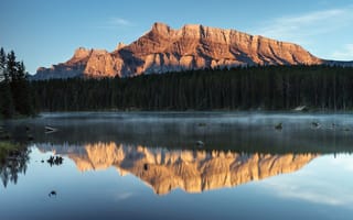 Картинка Canada, Alberta, Anthracite, Johnson Lake