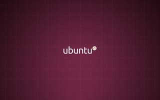 Картинка ubuntu, фиолетовый, linux, минимализм