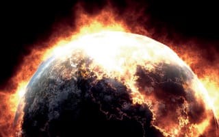 Картинка планета, катастрофа, взрыв