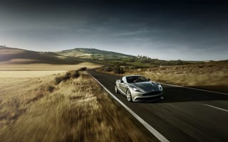 Картинка Aston Martin, Машина, AM310, Люкс, Передок, Vanquish, В движение, Дорога