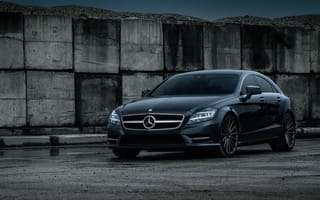Картинка Mercedes-Benz, CLS550, black, car