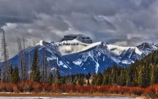 Обои Canada, горы, Alberta, пейзаж