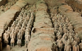 Картинка Китай, археология, Терракотовая армия