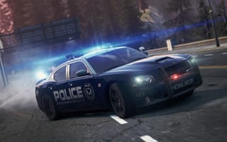 Картинка Need for speed, NFS, Dodge, 2012, Charger, SRT8, Most wanted, police