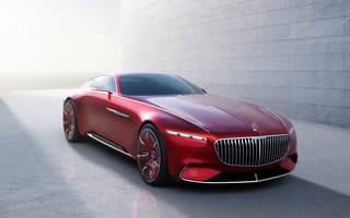 Картинка Mercedes, motor vehicle, red, official, visual, desing, ice, high standard, Mercedes Maybach Vision 6, wall, beauty, dream consumption, beauty on wheels, automobile, ostentation, car, hd, bold lines, vehicle, Maybach, automobilistica technology, luxury, Mercedes Maybach, futuristic look, Mercedes Maybach Vision, high technology, comfort