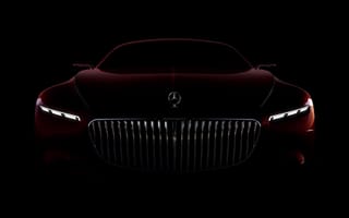 Картинка car, automobilistica technology, hd, beauty, high technology, beauty on wheels, desing, dream consumption, automobile, Mercedes Maybach, black, ostentation, bold lines, Maybach, Mercedes, vehicle, Mercedes Maybach Vision 6, official, red, motor vehicle, futuristic look, comfort, visual, luxury, Mercedes Maybach Vision, high standard