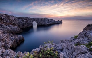 Картинка море, скалы, берег