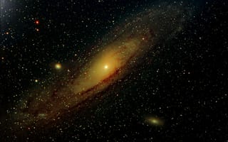 Картинка Andromeda Galaxy, космос, звезды, M31