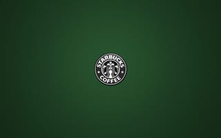 Картинка кофе, слова, надпись, coffee, зеленый, Starbucks