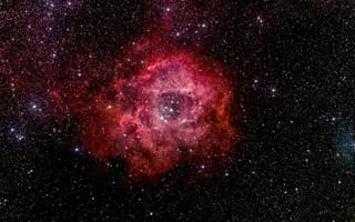 Картинка Rosette Nebula, звезды, красота, космос, пространство