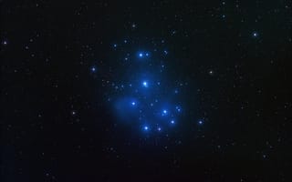 Картинка звезды, M45, космос, Pleiades
