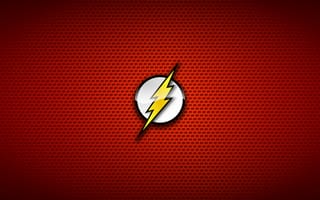 Картинка the flash, speed, флеш, молния, logo, вспышка, hero, комиксы, dc universe