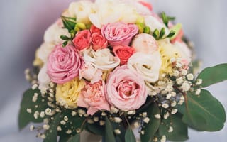 Картинка розы, букет, roses, beautiful, bouquet, нежные, свадьба, lovely