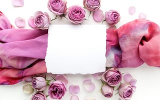 Картинка розы, бутоны, romantic, pink, flowers, roses