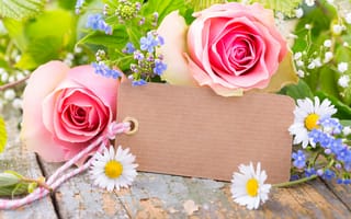 Картинка розы, лепестки, roses, romantic, pink, flowers