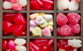 Картинка конфеты, love, heart, sweet, мармелад, valentine`s day, candy, romantic