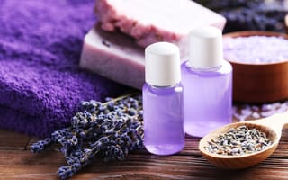 Картинка мыло, oil, соль, purple, лаванда, spa, lavender