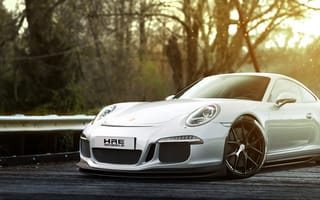 Картинка GT3, white, 911, front, Porsche