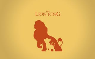 Картинка Thr Lion King, Муфаса, Симба, мультфильм, Дисней, Disney, Король Лев
