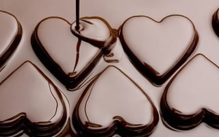 Картинка heart, sweet, любовь, текстура, love, праздник, сердце, food, шоколад, texture, chocolate, holiday, еда, hearts