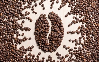 Картинка кофе, beans, зерна, coffee