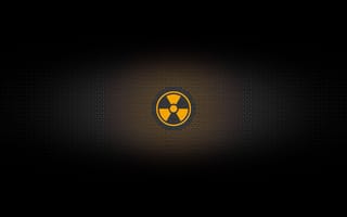 Картинка сетка, радиация, знак, опасность