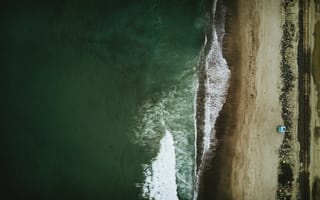 Картинка море, пляж, San Clemente, USA, drone view, aerial view, Калифорния, United States, с высоты, вид сверху, ландшафт, побережье, США, с высоты птичьего полета, California