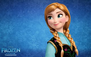 Обои Холодное Сердце, Princess Anna, Frozen, Walt Disney, Animation Studios