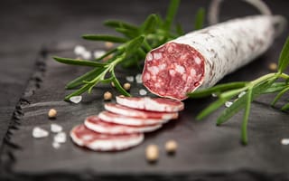 Картинка колбаса, специи, salami, Italian, салями
