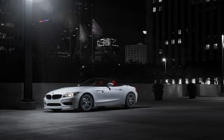 Картинка Z4, бмв, white, ночь, BMW, белый, родстер