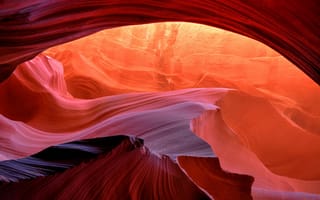 Картинка Аризона, ущелье, каньон антилопы, США