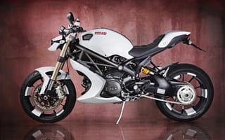 Картинка Ducati Monster 1100 EVO, Bike, Vilner Design, White