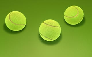 Картинка арт, мяча, зеленый, tennis, 3d, теннис, три, абстракция