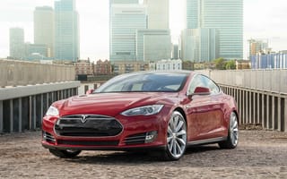 Картинка 2014, industrial, Model S, Tesla