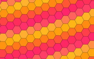 Картинка соты, colorful, design, ячейки, material