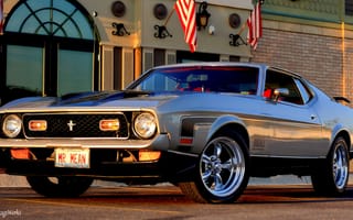 Обои Mustang, Ford, 1971 Ford Mustang