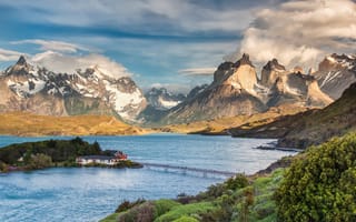Картинка Чили, Torres del Paine, национальный парк, Патагония