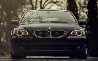 Картинка BMW, БМВ, фары, 520d, бампер