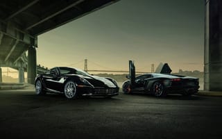 Картинка Автомобили, Lamborghini, 599 GTB, Supercars, Aventador, Ferrari, Суперкары, V12